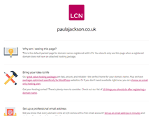 Tablet Screenshot of paulajackson.co.uk
